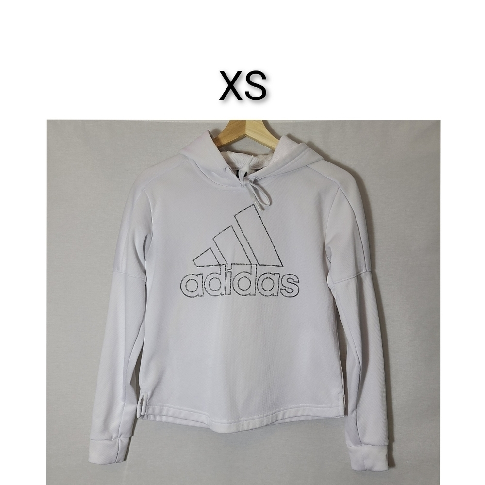 Adidas crop hoodie- XS womens